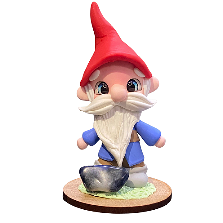 Gnomo do Bosque com Cristal
