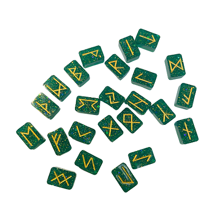 Runas Nórdicas Orgonite - Retangulares