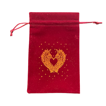 Saquinho de Veludo - Proteção Divina