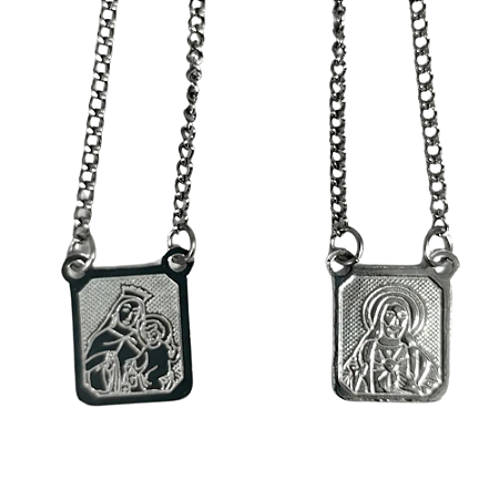 Escapulário Jesus e Sagrada Família