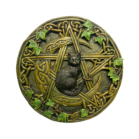 Quadro de Parede - Gato da Bruxa