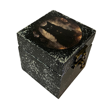 Caixa de Espelho Gato da Bruxa