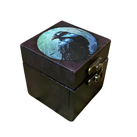Caixa de Espelho Corvo da Sabedoria