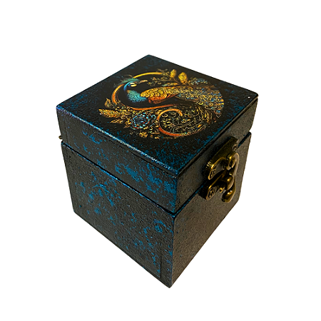 Caixa de Espelho Pavão de Hera