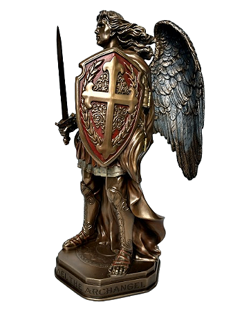 Arcanjo Miguel Janela Portal 29cm