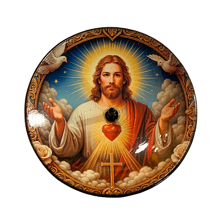 Incensário Redondo - Jesus