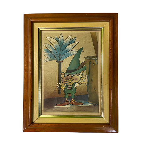 Quadro Além da Lenda Colecionador - Gnomo da Arrumação