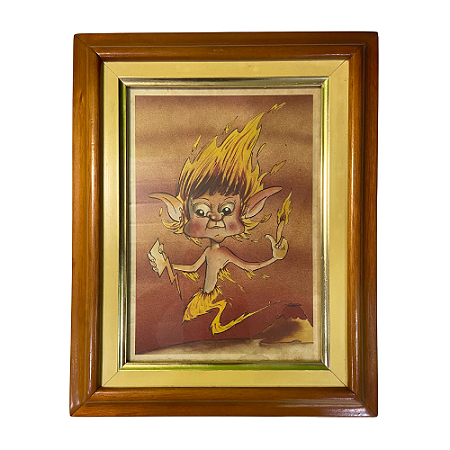 Quadro Além da Lenda Colecionador - Espírito dos Vulcões