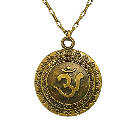 Colar OM Meditação Mantra