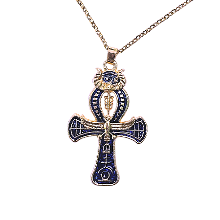 Cruz Ansata - Colar