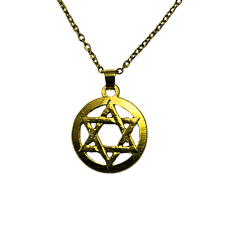 Estrela de Davi - Colar