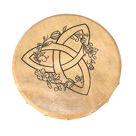 Tambor Lakota Xamânico Triquetra