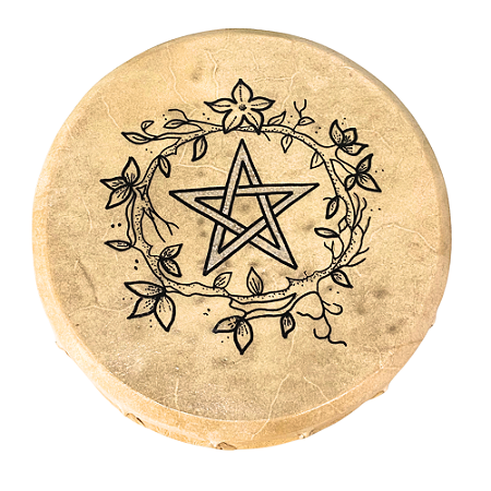 Tambor Lakota Pentagrama