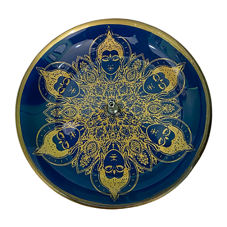 Incensário de Vidro Buda