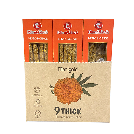 Incenso Natural Blunt Black - Calêndula