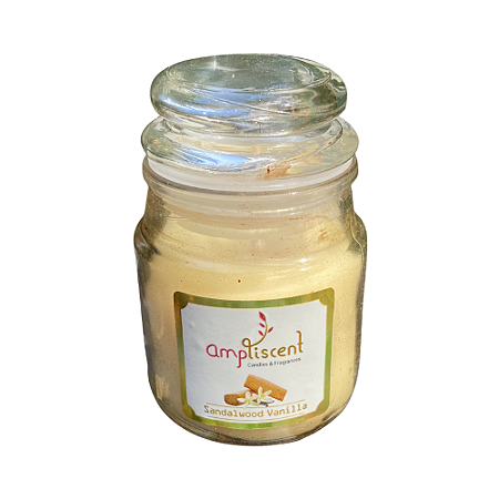 Vela Aromática Ampliscent - Baunilha e Sândalo