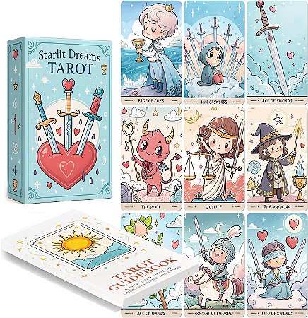 Starlit Dreams Tarot - Tarô dos Sonhos Iluminados