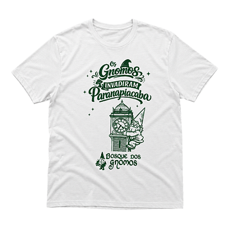 Camiseta Gnomos em Paranapiacaba