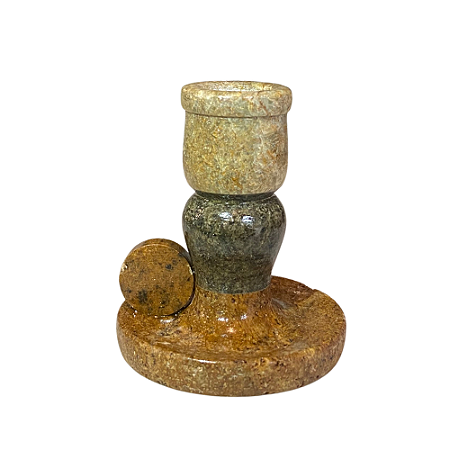 Castiçal em Pedra Sabão