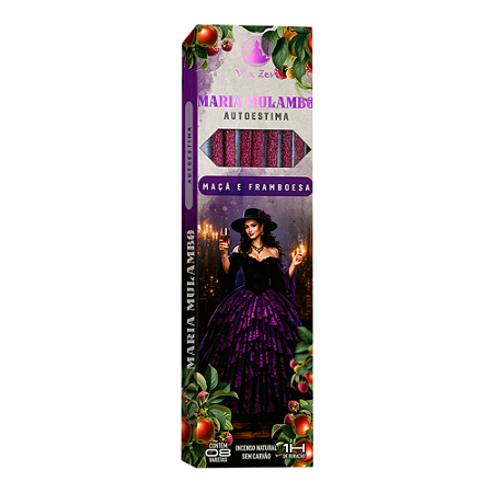 Incenso Linha Umbanda – Maria Mulambo, Maçã e Framboesa