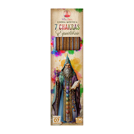 Incenso Linha Magos – 7 Chakras