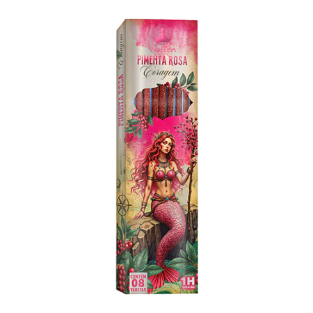 Incenso Linha Sereias - Pimenta Rosa