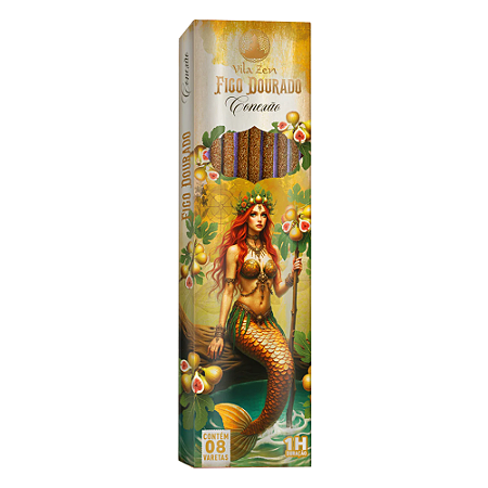 Incenso Linha Sereias – Figo Dourado