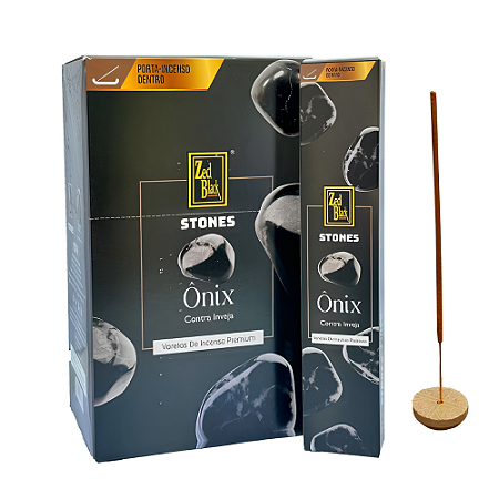 Incenso Linha Stones – Ônix