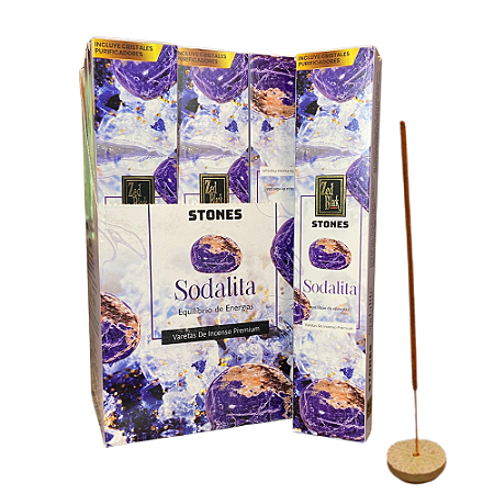 Incenso Linha Stones – Sodalita