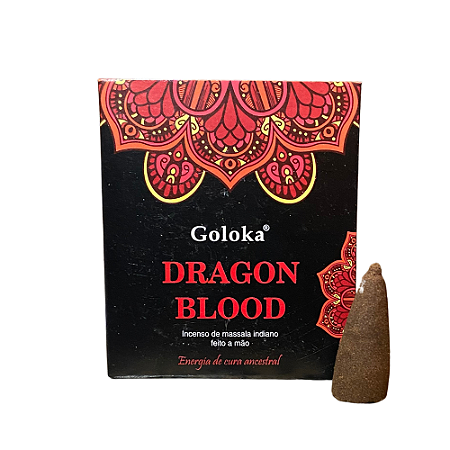 Incenso Cone Goloka – Sangue de Dragão