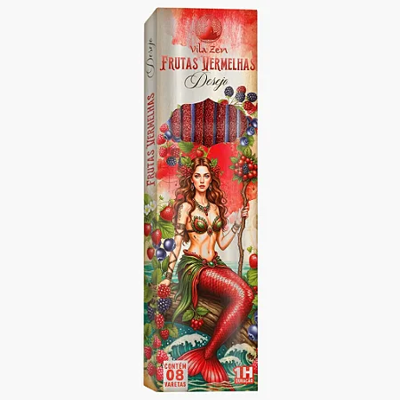 Incenso Linha Sereias - Frutas Vermelhas