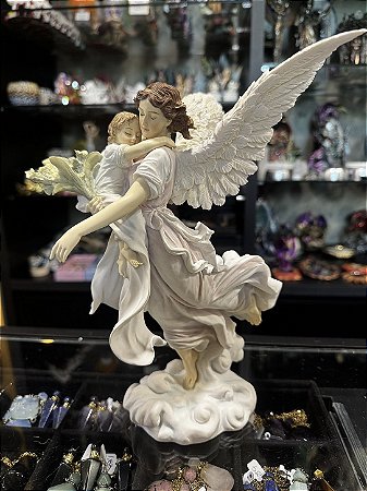 Anjo da Guarda - Escultura Magia Divina