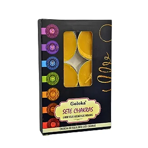 Vela Rechaud - 7 Chakras