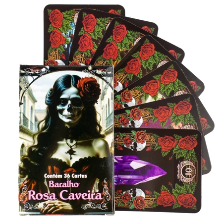 Baralho Rosa Caveira