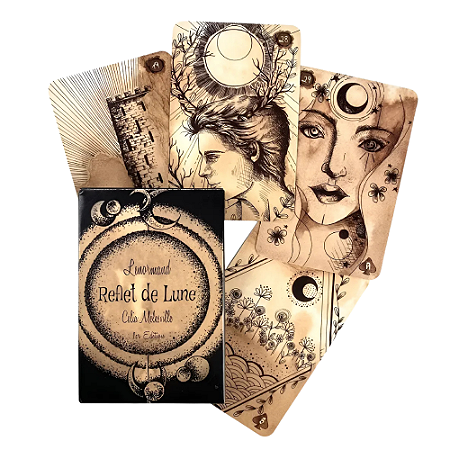 Reflet de Lune Lenormand - Baralho Cigano Reflexo da Lua