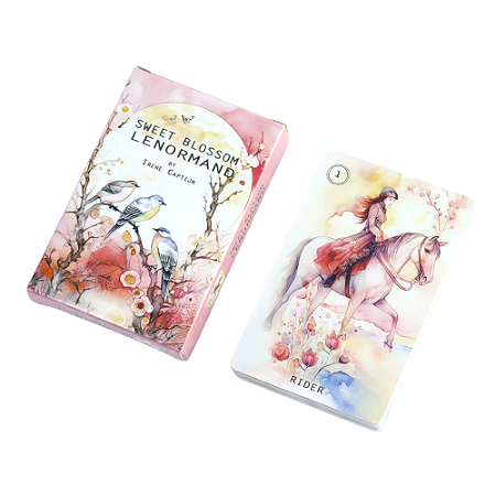 Sweet Blossom Lenormand - Baralho Cigano Doce Cerejeira