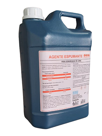 Agente Espumante Guia Galão 5 Litros - Marcador Linha Espuma - 1800720