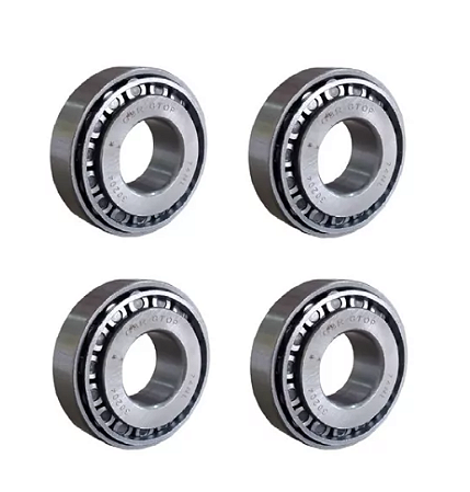 Kit 04 Rolamentos Capa E Cone 30204 20x47x14 - Gbr