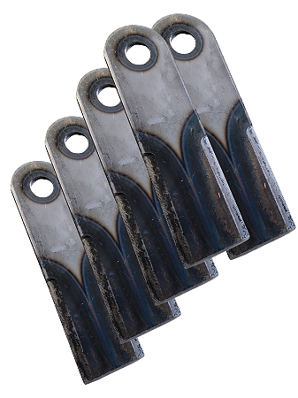 Kit 5 Facas Do Picador Colheitadeira Massey New Holland 18mm - 1730728/18
