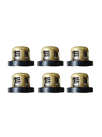 6 Válvulas Cabeçote Bomba Jp75 P/ Pulverizador Jacto 407825
