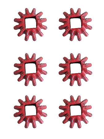 Pinhão Do Eixo Da Mesa Do Adubo Semeato 01090029 - Kit 6 Un.