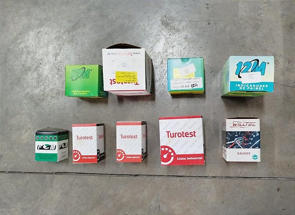 Lote Termometros Amperimetros E Indicadores De Oleo Para Trator e Colheitadeiras