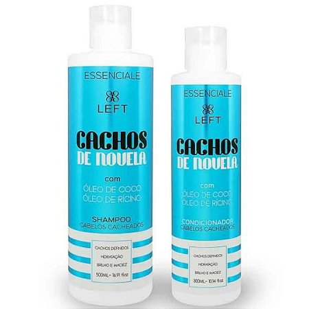 Mini Pack de Shampoo e Condicionador Cachos de Novela Essenciale (2 itens)