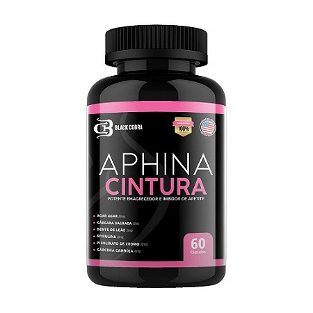Aphina Cintura 60 Caps Redutor Do Apetite E Medidas