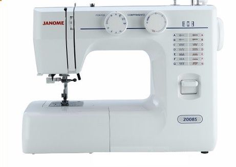 MAQUINA JANOME 2008S COM 14 PONTOS DECORATÍVOS 220V
