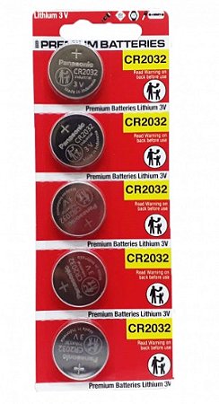 Bateria Lithium 3v Panasonic Cr2032 C/100 Original