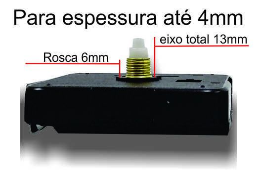 Máquina Para Relógios De Parede Kit 50 Maquinas Continua