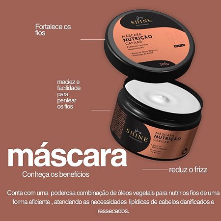 Mascara Nutrição Goes Shine