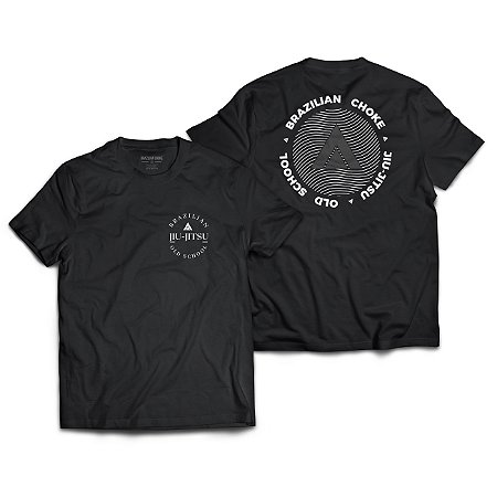 CAMISETA JIU-JITSU OLD SCHOOL BLACK