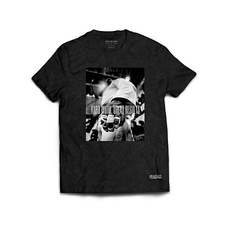 CAMISETA HARD WORK BLACK